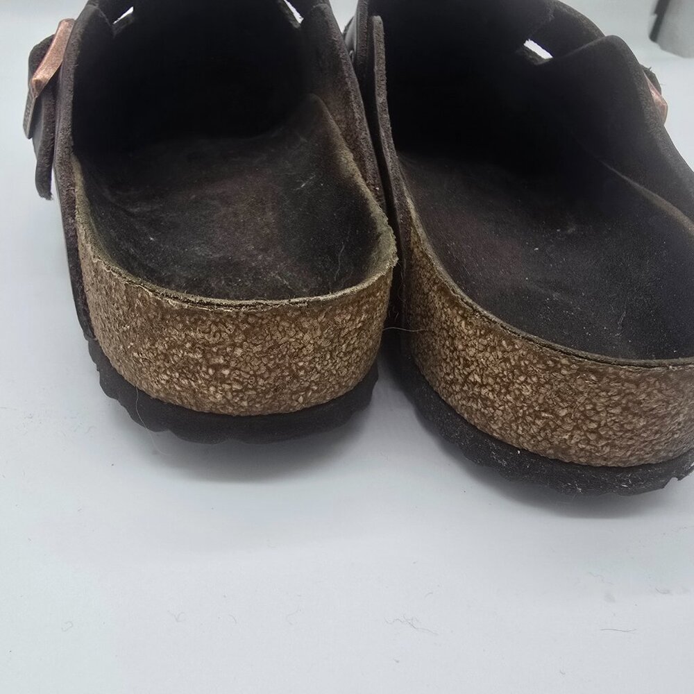 Birkenstock Boston leather, Black  size 43 - Picture 4 of 5